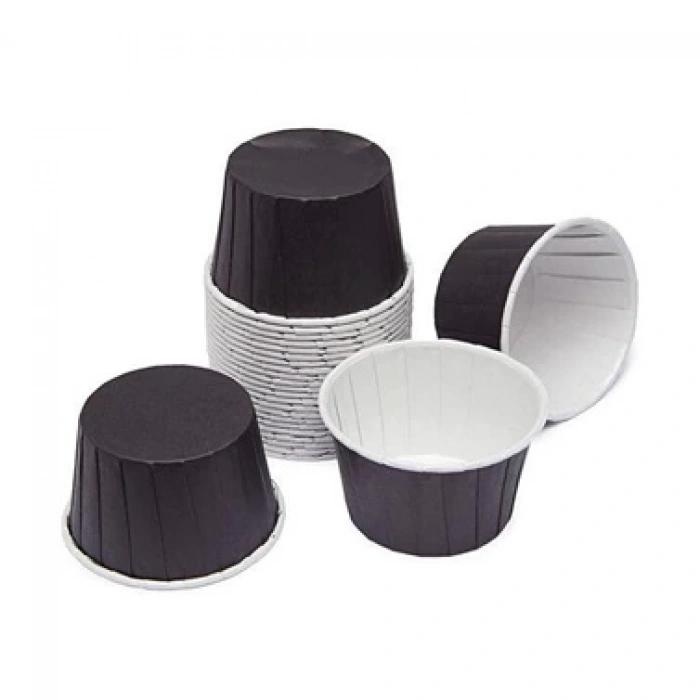 MUFFİN KEK KAPSÜLÜ BÜYÜK BOY (SİYAH) K27