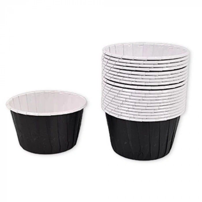 MUFFİN KEK KAPSÜLÜ BÜYÜK BOY (SİYAH) K27