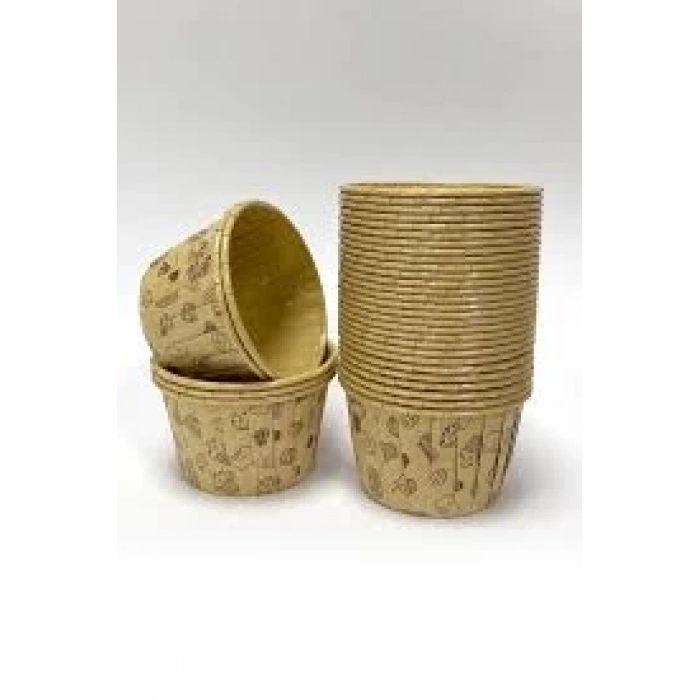 MUFFİN KEK KAPSÜLÜ (DESENLİ KRAFT) K18