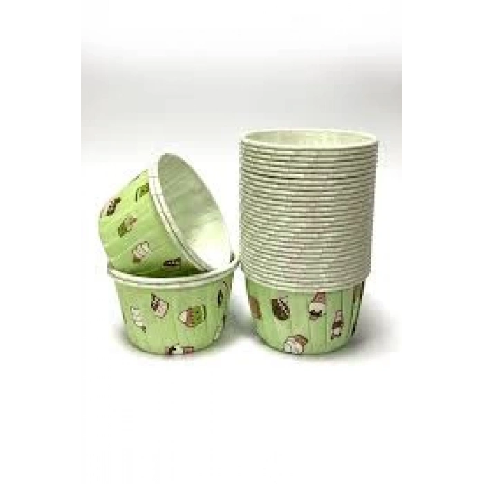 MUFFİN KEK KAPSÜLÜ(DONDURMA DESENLİ) K21