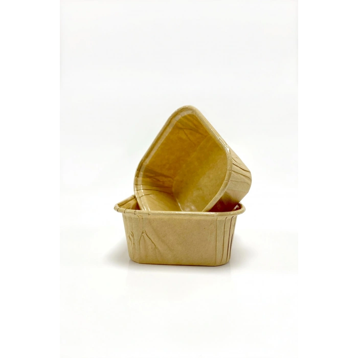 MUFFİN KEK KAPSÜLÜ (KRAFT KARE) K34