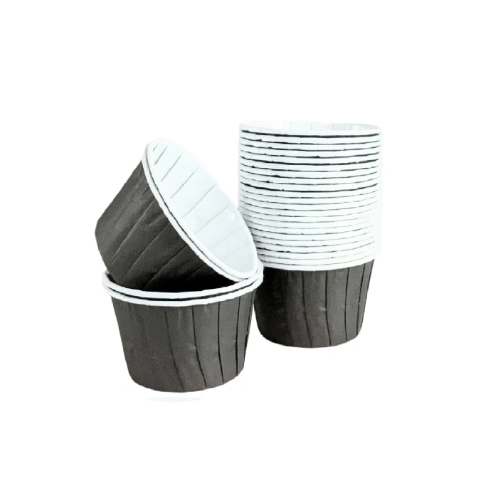 MUFFİN KEK KAPSÜLÜ (MAT SİYAH) K14