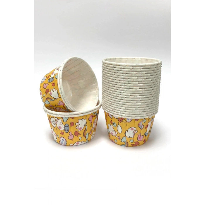 MUFFİN KEK KAPSÜLÜ (TAVŞAN DESENLİ) K20