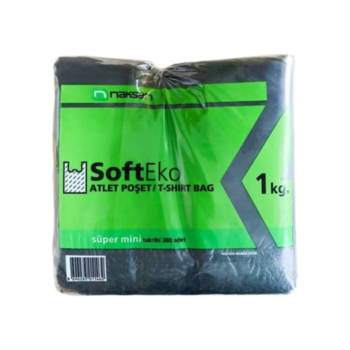 NAKSAN SİYAH SÜPER MİNİ ATLET POŞET 1KG