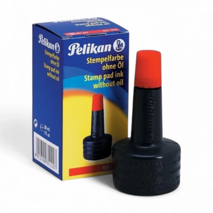 Pelikan Stampa Mürekkebi Kırmızı 30 cc