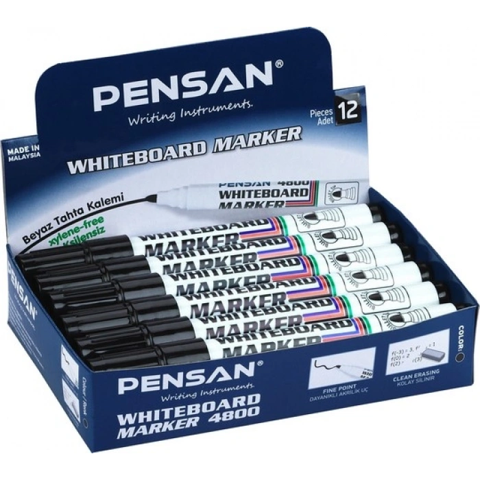 Pensan 4800 Tahta Kalemi Siyah