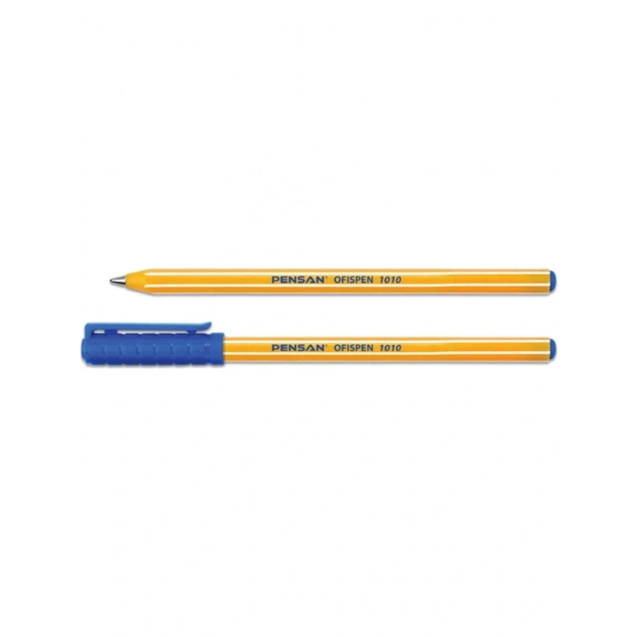 Pensan Ofis Pen 1010 Mavi Tükenmez Kalem
