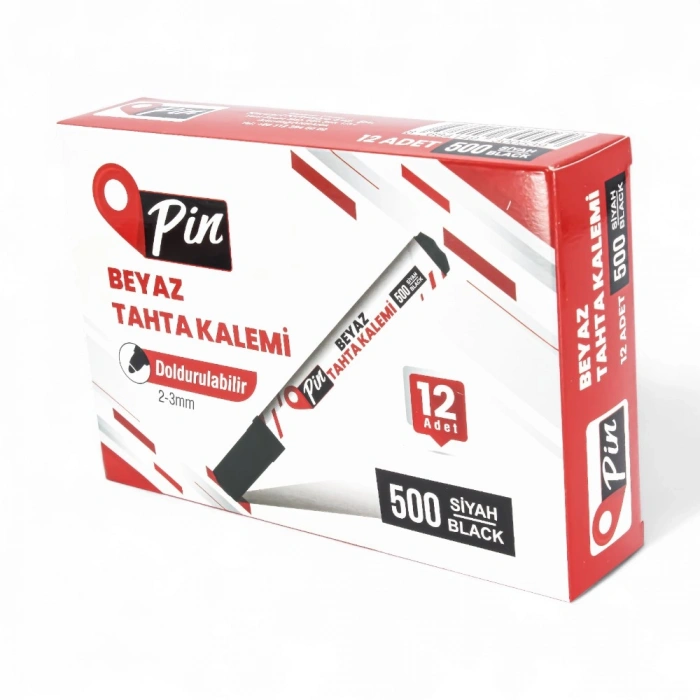 PİN 500 TAHTA KALEMİ DOLDURULABİLİR SİYAH