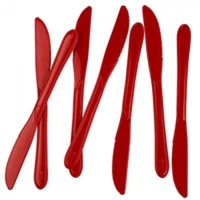 PLASTİK BIÇAK (KIRMIZI)