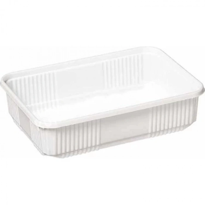 PLASTİK DONDURMA KABI 250GR. (BEYAZ)