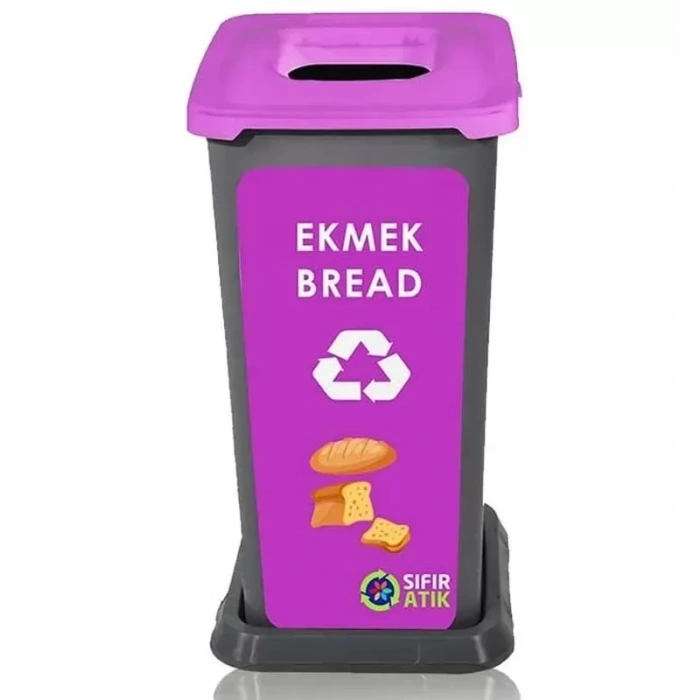 PLASTİK GERİ DÖNÜŞÜM ÇÖP KUTUSU (EKMEK ATIK)