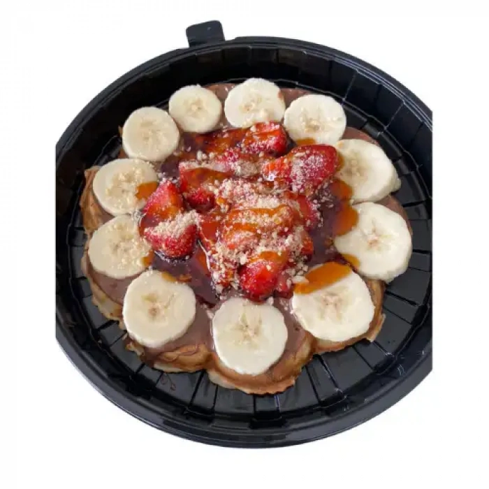 PLASTİK WAFFLE KABI 750CC