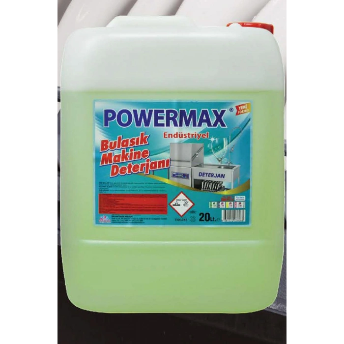 POWERMAX ENDÜSTRİYEL BULAŞIK MAKİNESİ DETERJANI 20 KG
