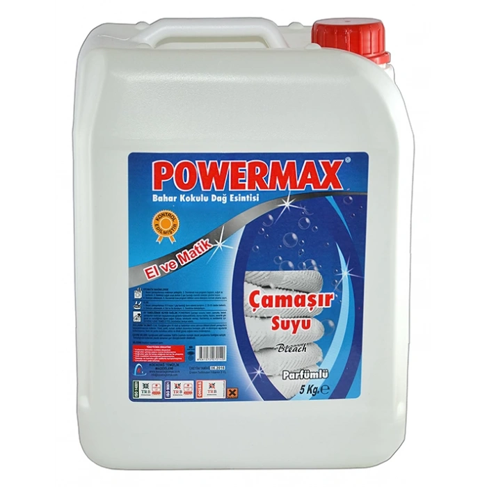 POWERMAX PARFÜMLÜ SIVI ÇAMAŞIR SUYU 5 KG