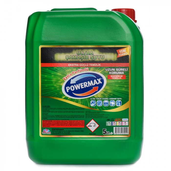 POWERMAX ULTRA YOĞUN ÇAMAŞIR SUYU 5 KG