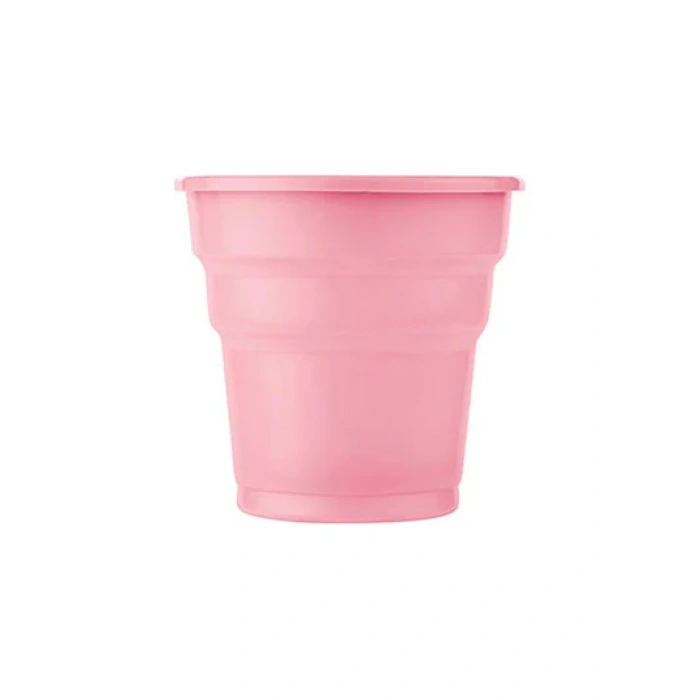 ROLL UP PLASTİK BARDAK (PEMBE)
