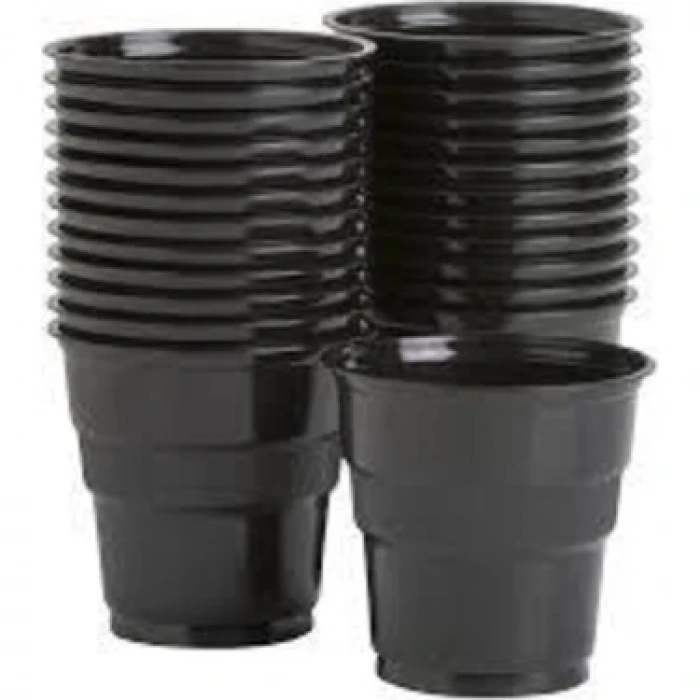 ROLL UP PLASTİK BARDAK (SİYAH)