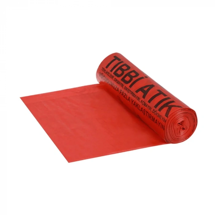 TIBBİ ATIK TORBASI 55x60 CM. (300GR.)