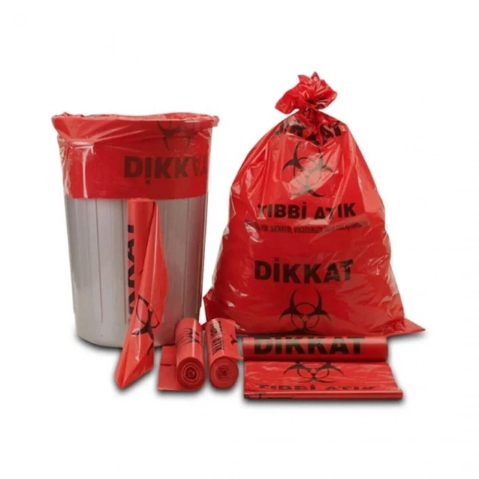 TIBBİ ATIK TORBASI 55x60 CM. (300GR.)