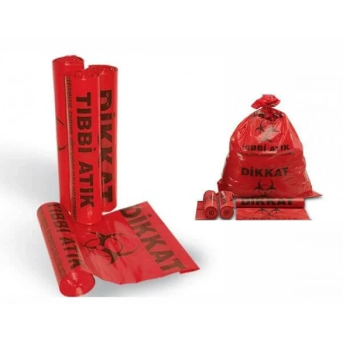 TIBBİ ATIK TORBASI 65x80 CM. (400GR.)