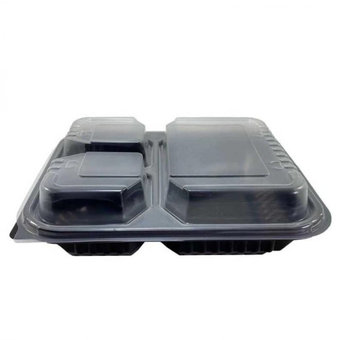 ÜÇ GÖZLÜ KAPAKLI SICAK YEMEK KABI