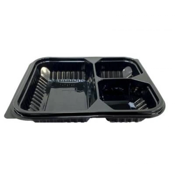 ÜÇ GÖZLÜ KAPAKLI SICAK YEMEK KABI