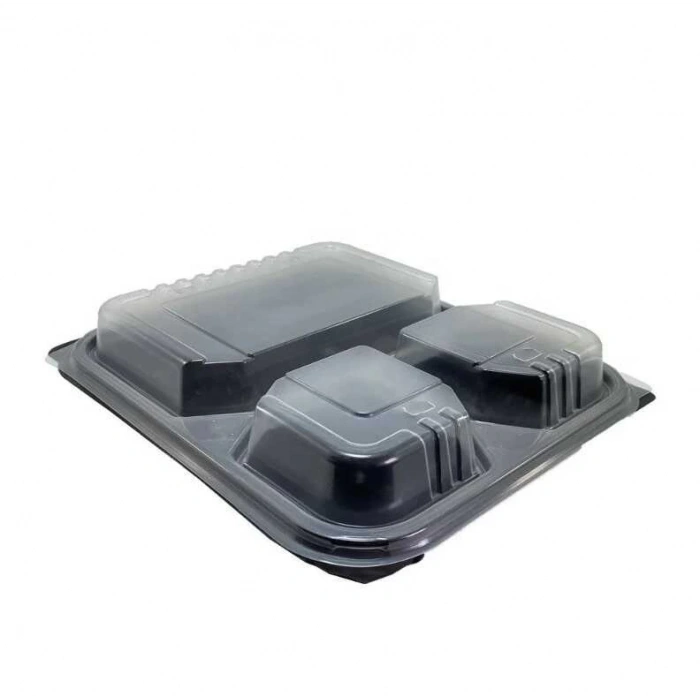 ÜÇ GÖZLÜ KAPAKLI SICAK YEMEK KABI