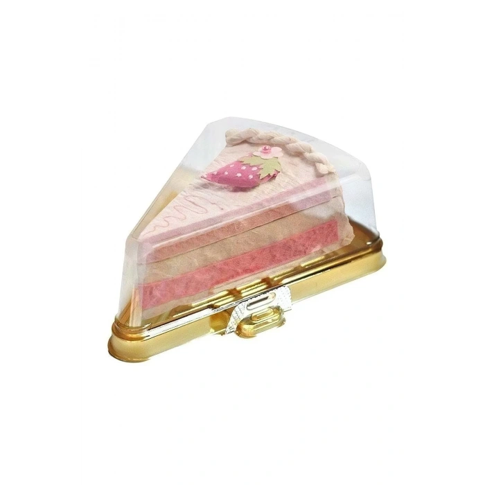 ÜÇGEN DİLİN PASTA KUTUSU (GOLD)