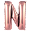 N- HARF 40 İNC ROSE GOLD RENK BALON 100 CM