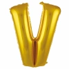 V- HARF 40 İNC GOLD RENK BALON 100 CM