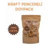 KRAFT GENİŞ PENCERELİ DOYPACK 20*30 CM