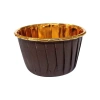 MUFFİN KEK KAPSÜLÜ (KAHVERENGİ-GOLD)