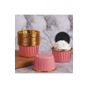 MUFFİN KEK KAPSÜLÜ (PEMBE-GOLD)