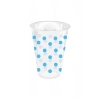 ROLL UP PLASTİK BARDAK (MAVİ PUANTİYELİ)