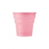 ROLL UP PLASTİK BARDAK (PEMBE)