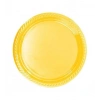 SARI RENKLİ PLASTİK TABAK