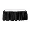 SİYAH PLASTİK MASA ETEĞİ