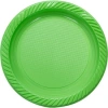 YEŞİL RENKLİ PLASTİK TABAK