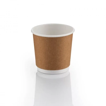 4oz BARİYERLİ DOUBLE WALL KRAFT KARTON BARDAK