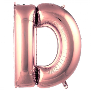 D- HARF 40 İNC ROSE GOLD RENK BALON 100 CM