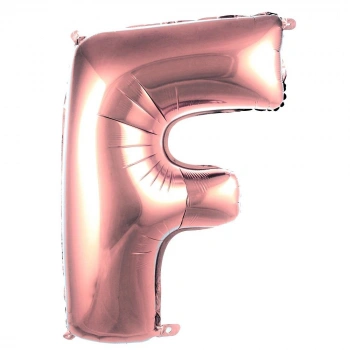 F- HARF 40 İNC ROSE GOLD RENK BALON 100 CM