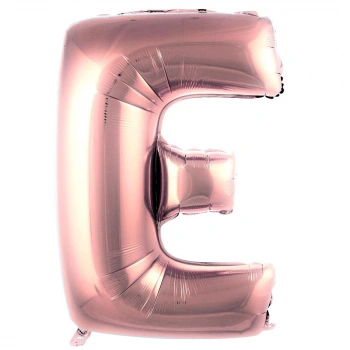 E- HARF 40 İNC ROSE GOLD RENK BALON 100 CM