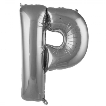 P- HARF 40 İNC GÜMÜŞ RENK BALON 100 CM