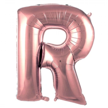 R- HARF 40 İNC ROSE GOLD RENK BALON 100 CM