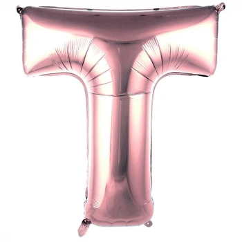 T- HARF 40 İNC ROSE GOLD RENK BALON 100 CM