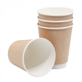 8oz BARİYERLİ DOUBLE WALL KRAFT KARTON BARDAK