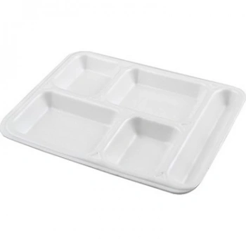 5 Gözlü Köpük Tabak 100lü