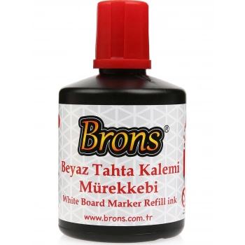 Brons Tahta Kalemi Mürekkebi 30 cc Kırmızı