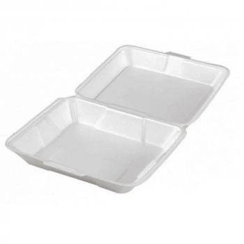 Köpük Tabak Kapaklı Bölmesiz Geniş 23/C 100lü