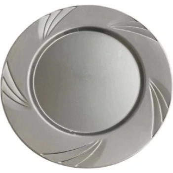 KRİSTAL TABAK (GÜMÜŞ)